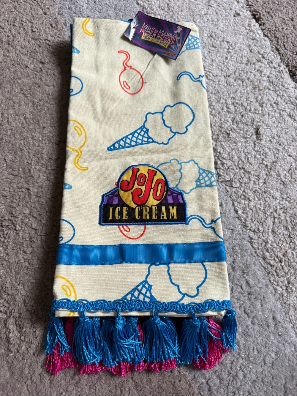 Killer Klowns from Outer Space set of 2 dish towels